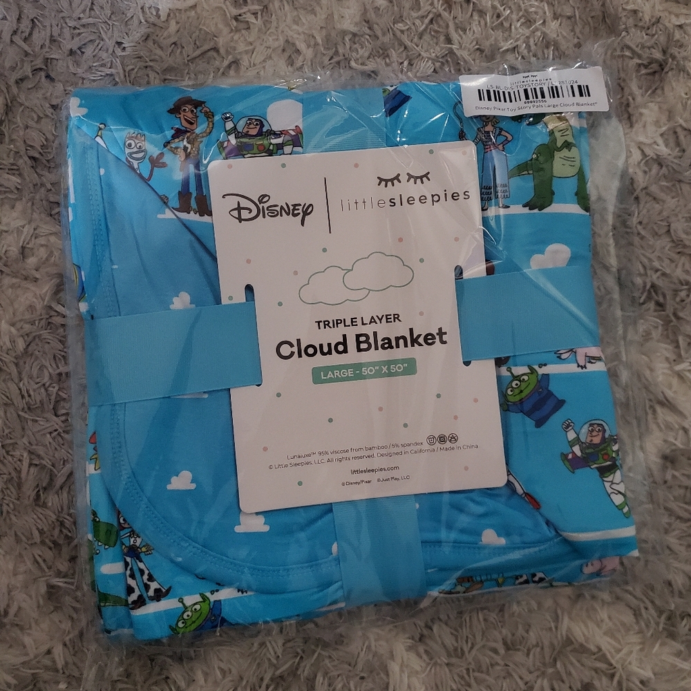 Little Sleepies Toy Story Pals Cloud Blanket